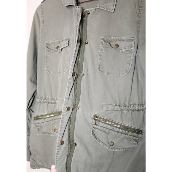 Revolve Lily Aldridge for Velvet military jacket M - Picture 10 of 12